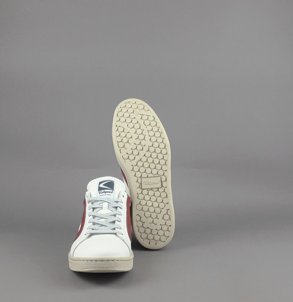 Valsport Sneakers Uomo Tournament Pelle Bianco Opaco