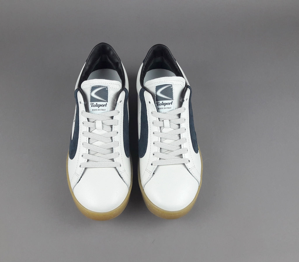 Valsport Sneakers Uomo Tournament Pelle Bianco Opaco