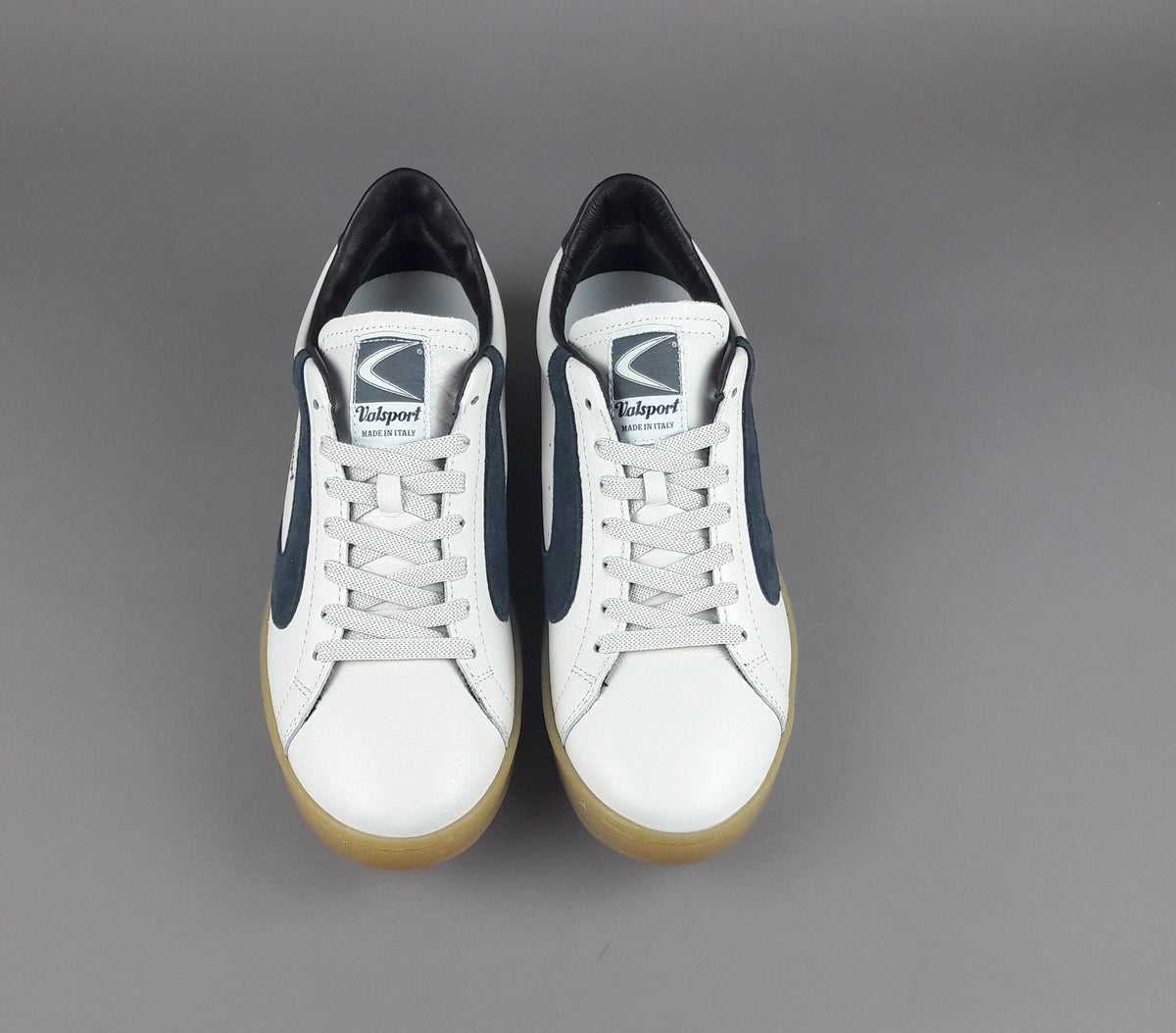 Valsport Sneakers Uomo Tournament Pelle Bianco Opaco