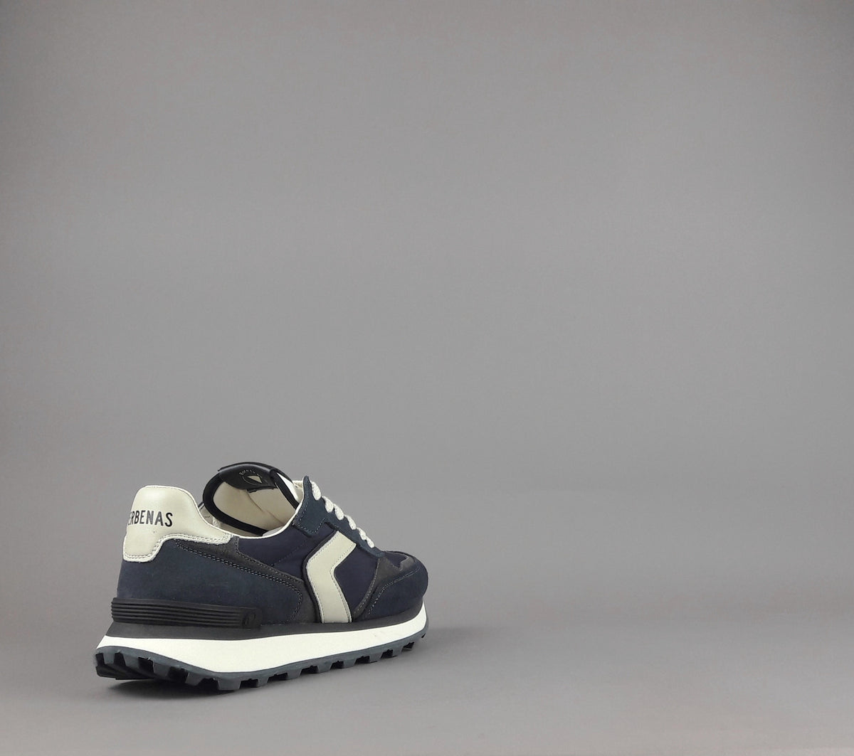 Verbenas Sneakers Uomo Camoscio Tela Blu Scuro