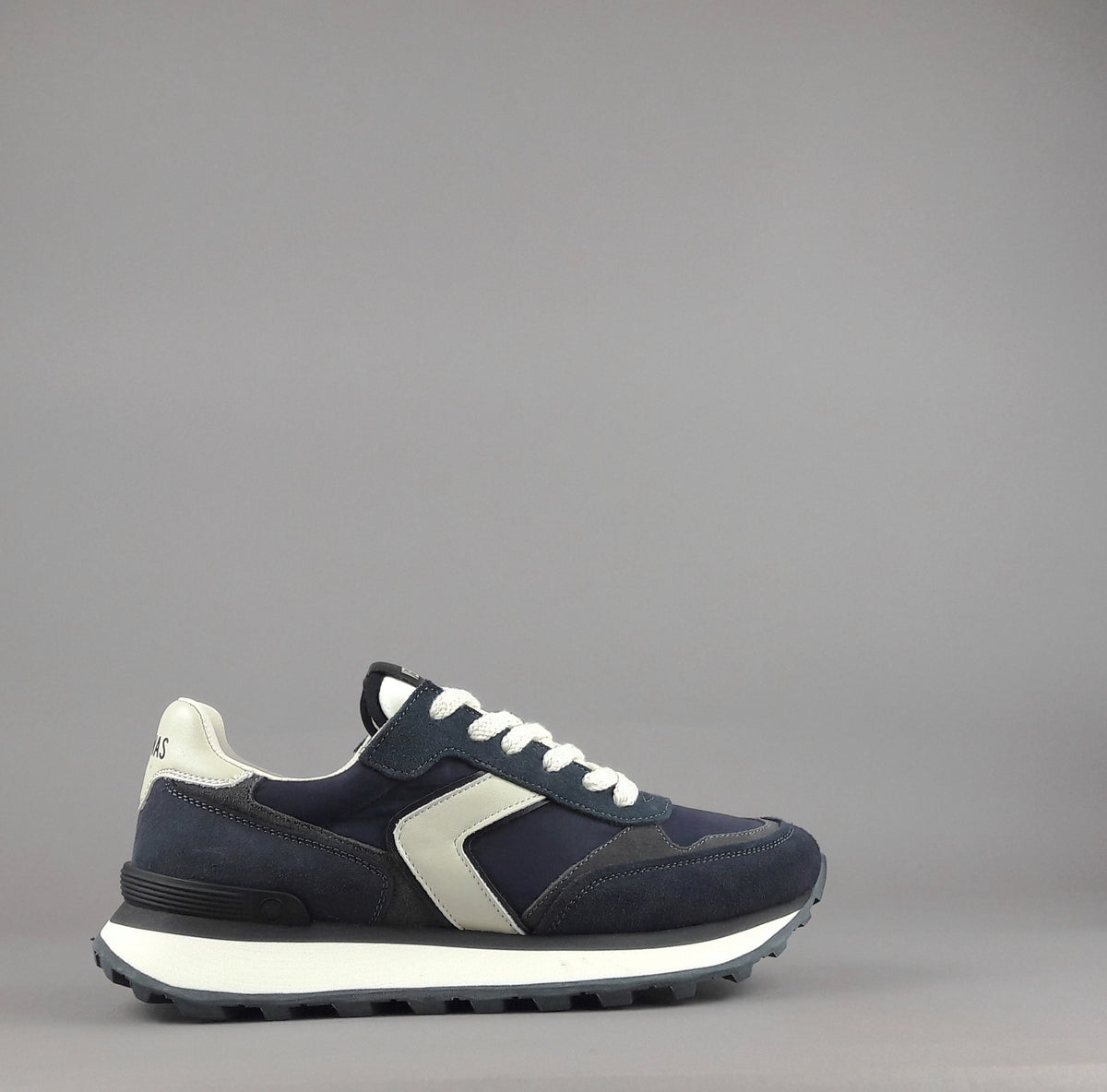 Verbenas Sneakers Uomo Camoscio Tela Blu Scuro