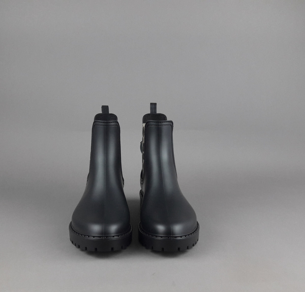Verbenas Stivaletto Donna Gomma Animalier Nero