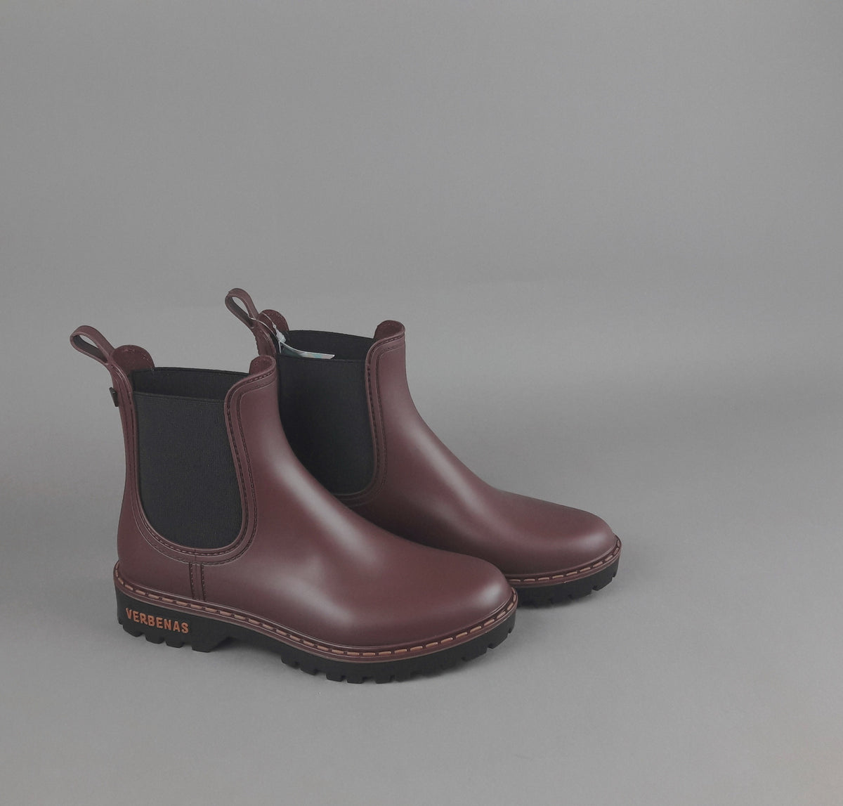 Verbenas Stivaletto Donna Gomma Bordeaux