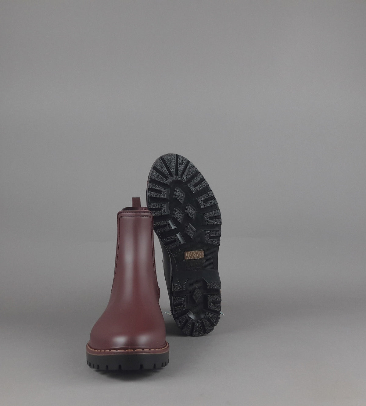 Verbenas Stivaletto Donna Gomma Bordeaux