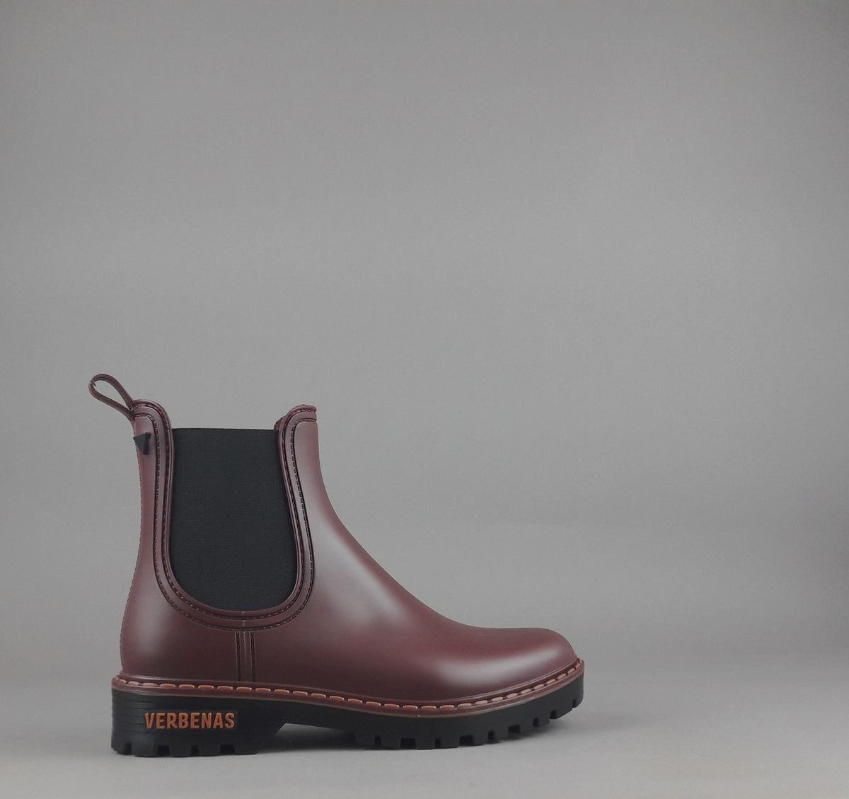 Verbenas Stivaletto Donna Gomma Bordeaux