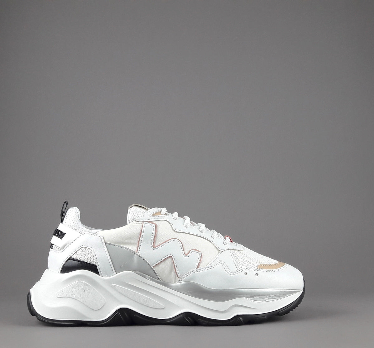 Womsh Eco Sneakers Donna Futura Appleskin Nylon Bianco