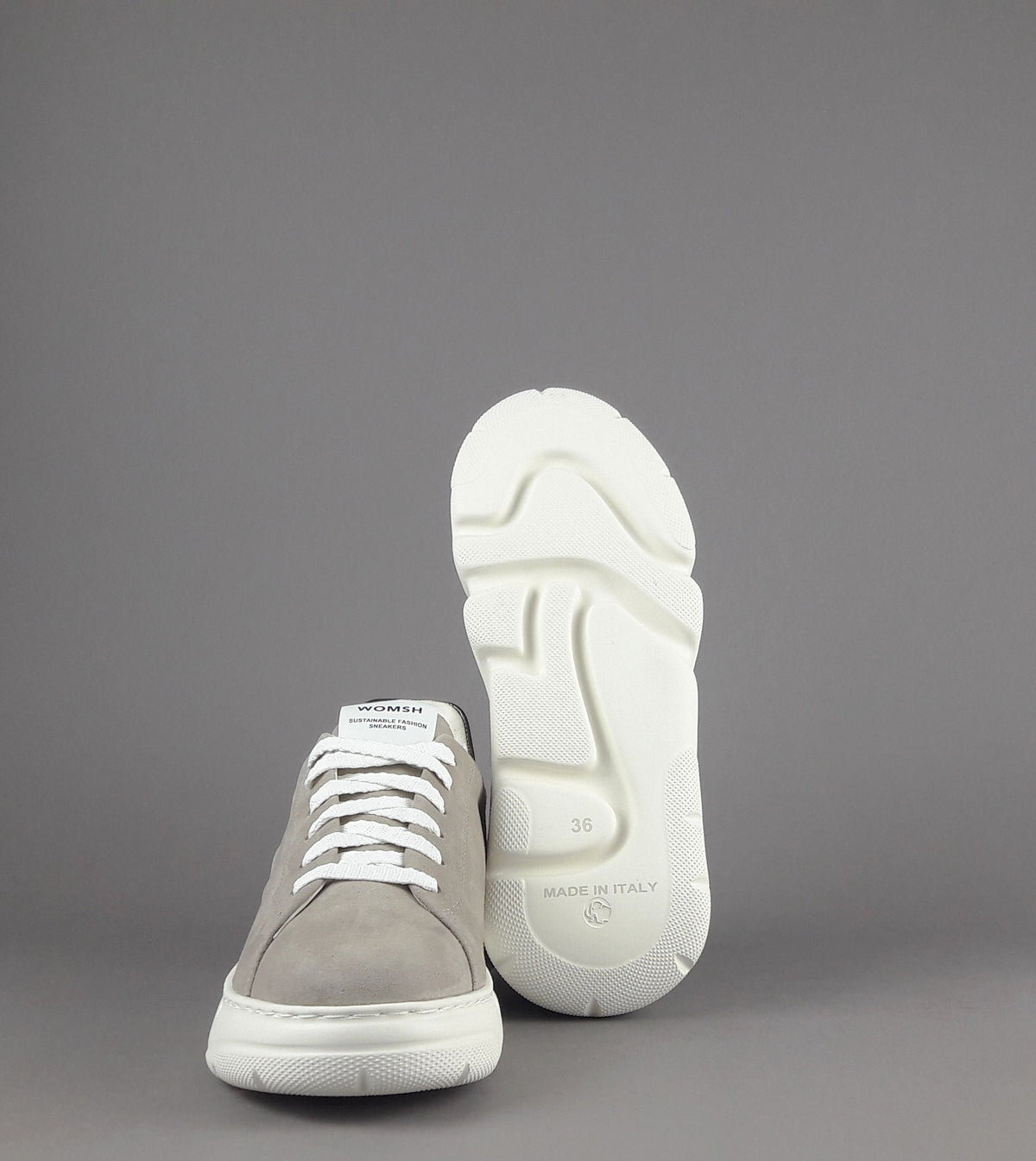 Womsh Sneakers Donna Elettra Camoscio Talpa