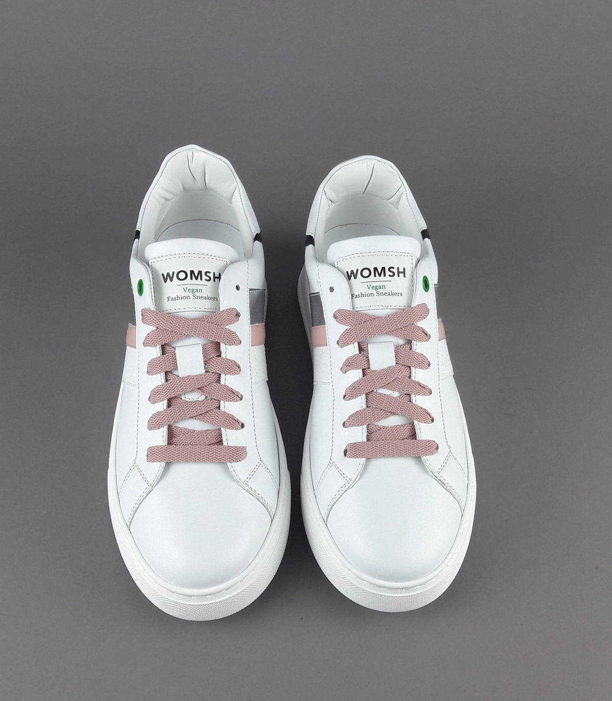 Womsh Eco Sneakers Donna Kingston Appleskin Bianco