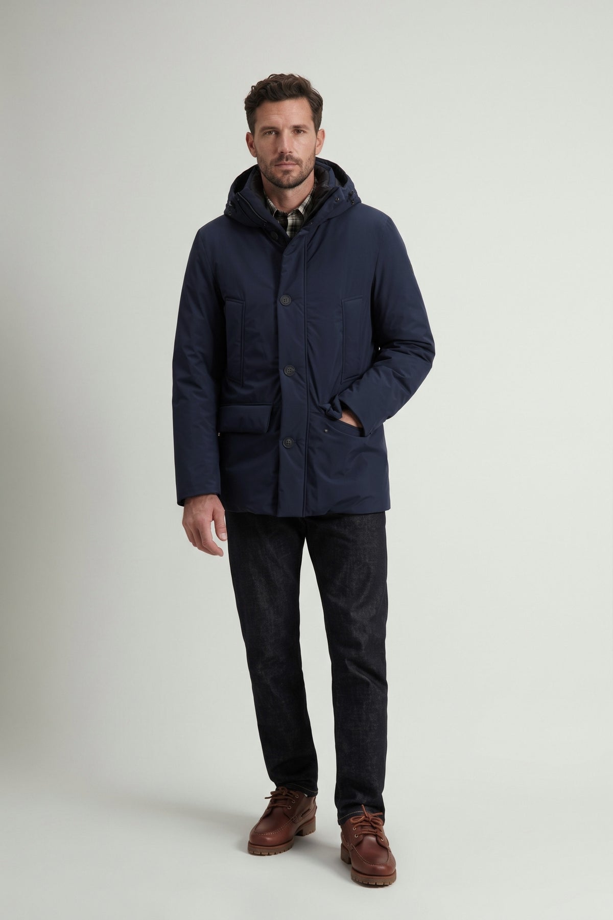 Woolrich Arctic Parka Cloud Uomo Blu Scuro