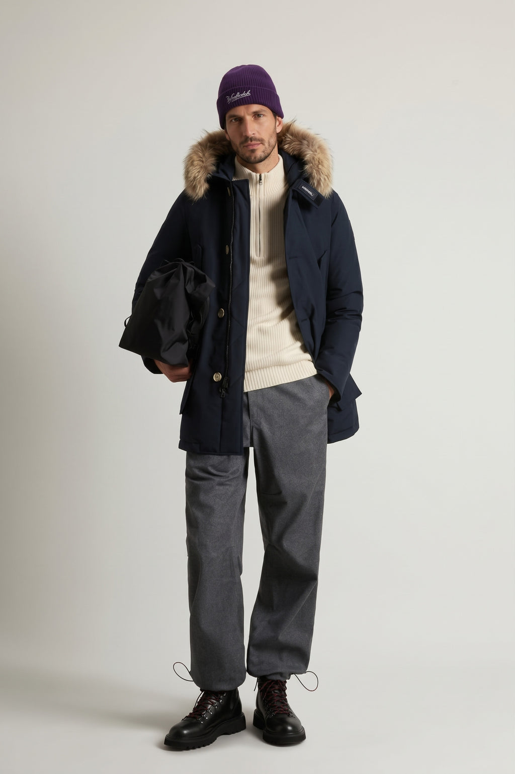 Woolrich Arctic Parka Uomo Blu Scuro