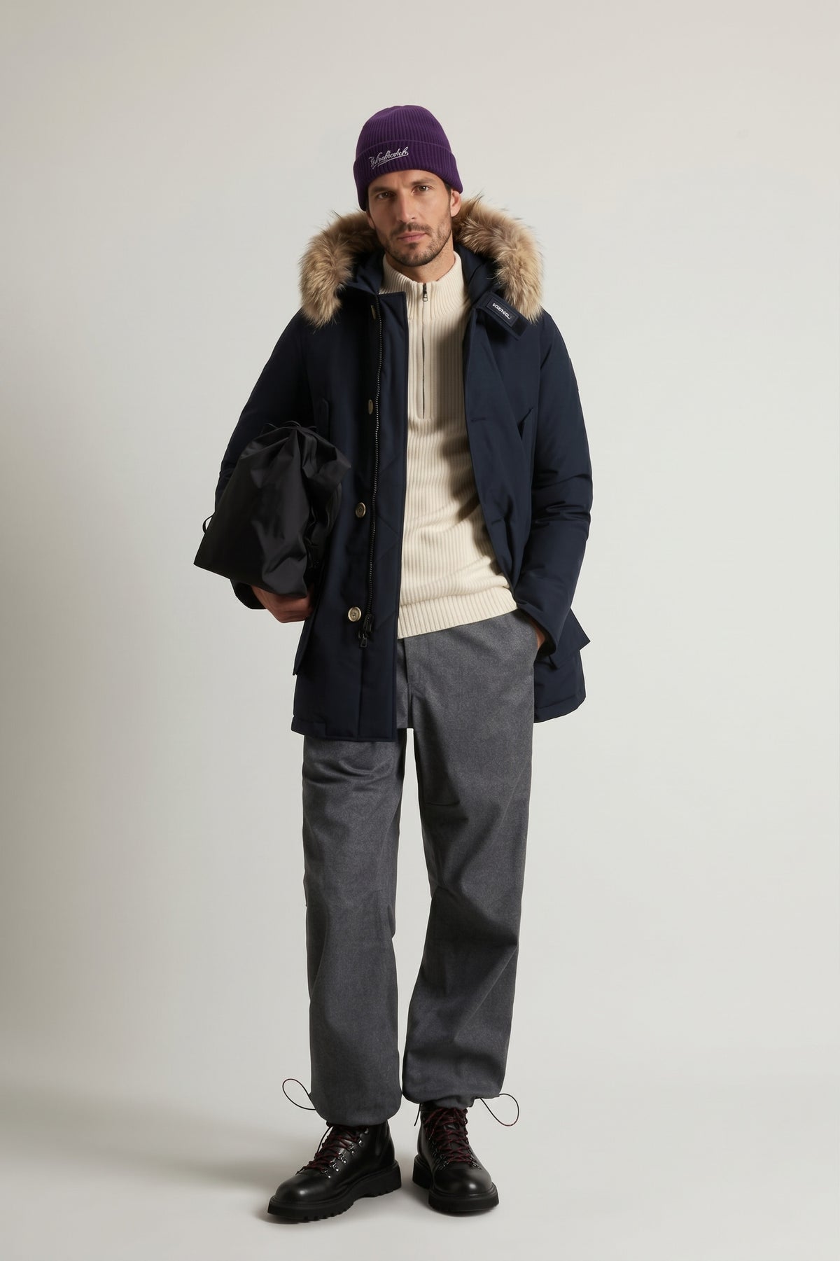 Woolrich Arctic Parka Uomo Blu Scuro