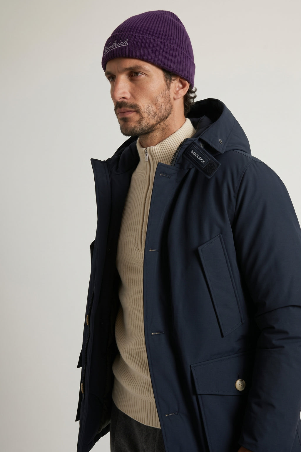 Woolrich Arctic Parka Uomo Blu Scuro