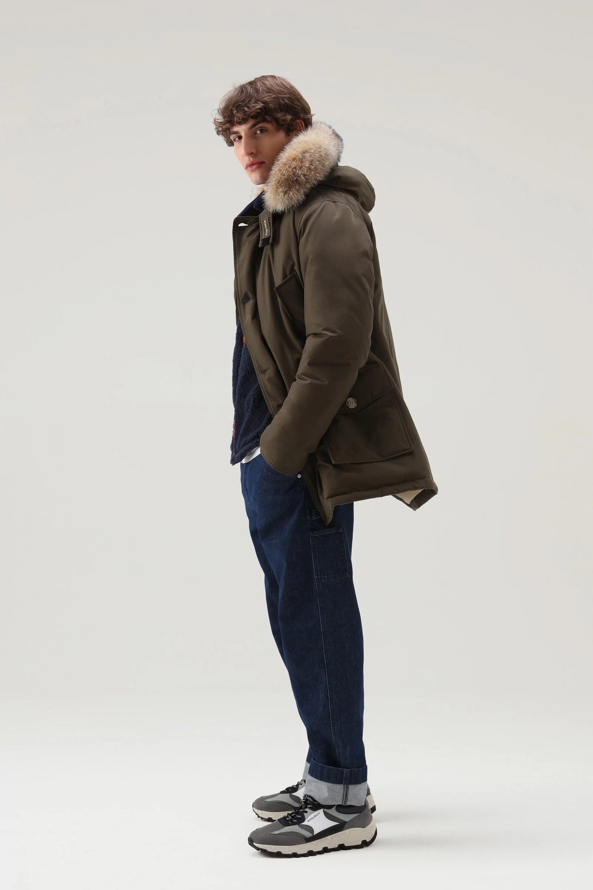 Woolrich Arctic Parka Uomo Verde Militare