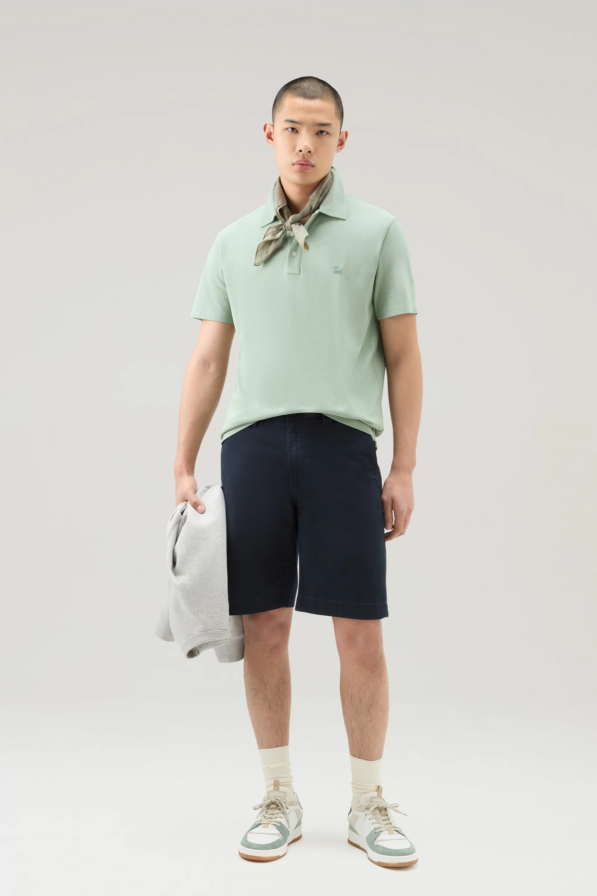 Woolrich Bermuda Cotone Stretch
