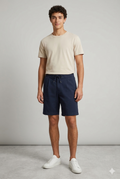 Woolrich Bermuda Uomo Cotone Blu Scuro