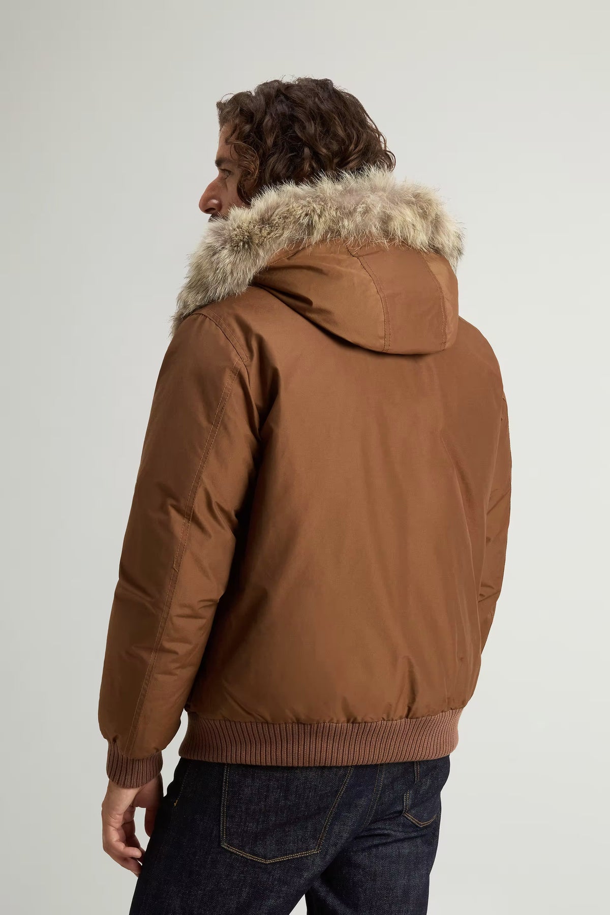 Woolrich Bomber Polar Uomo Marrone