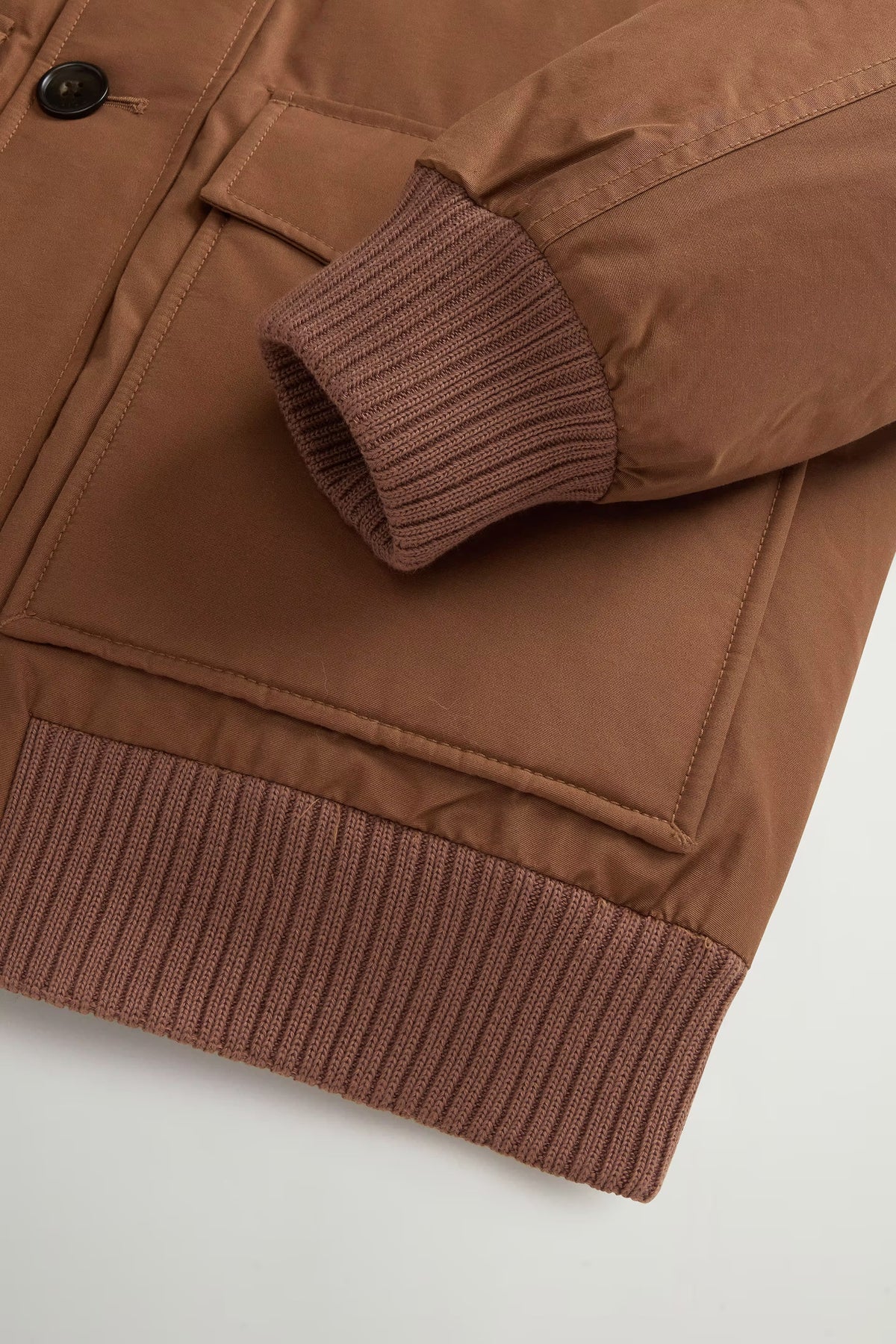 Woolrich Bomber Polar Uomo Marrone
