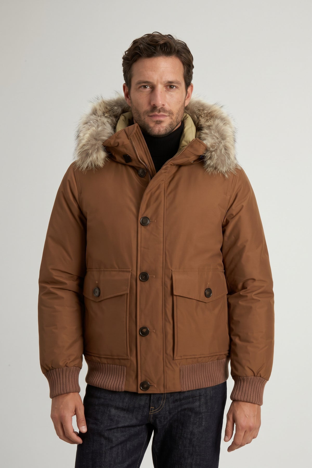 Woolrich Bomber Polar Uomo Marrone