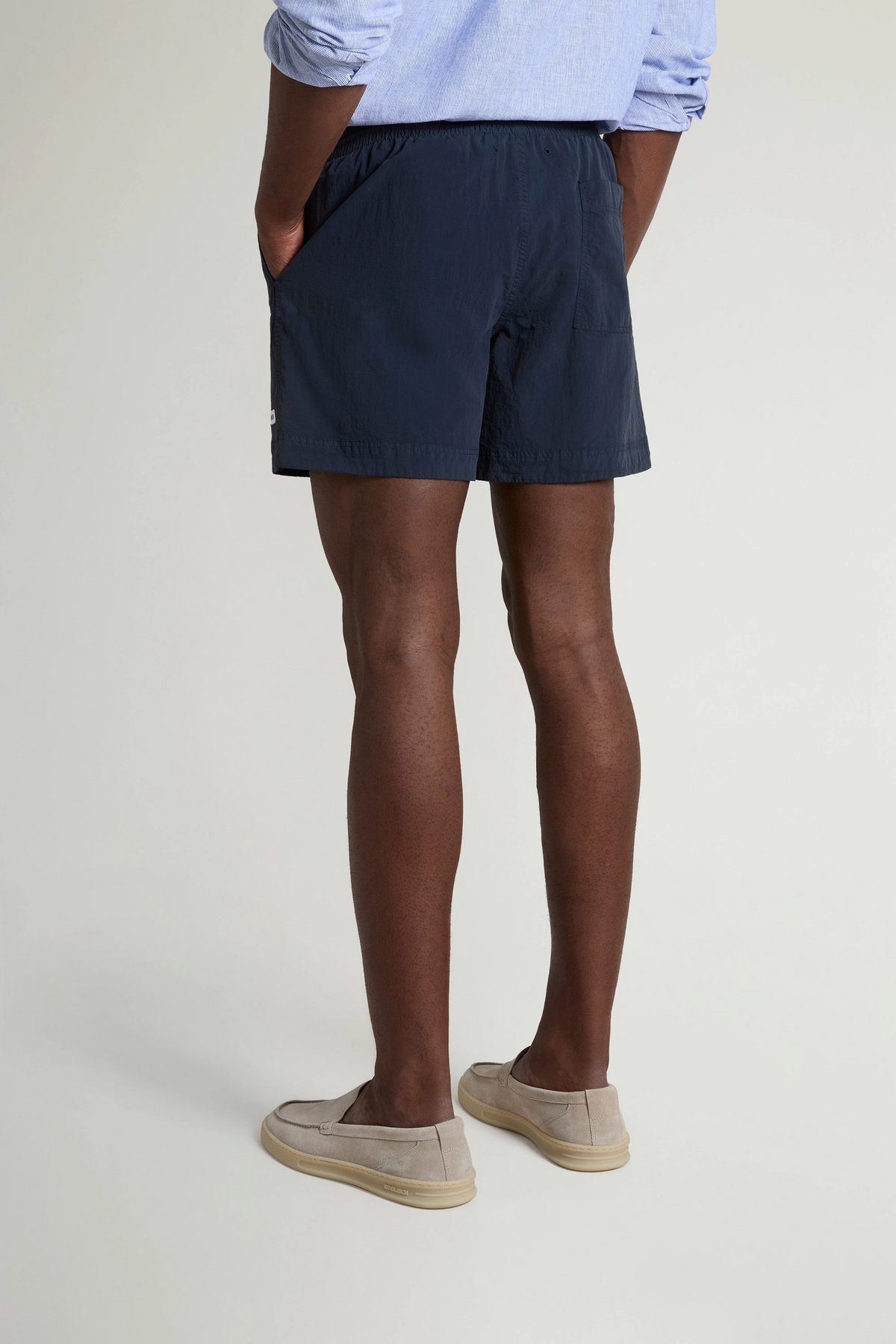 Woolrich Costume Uomo Nylon Blu Scuro