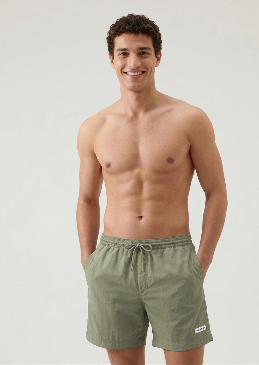 Woolrich Costume Uomo Nylon Verde Militare