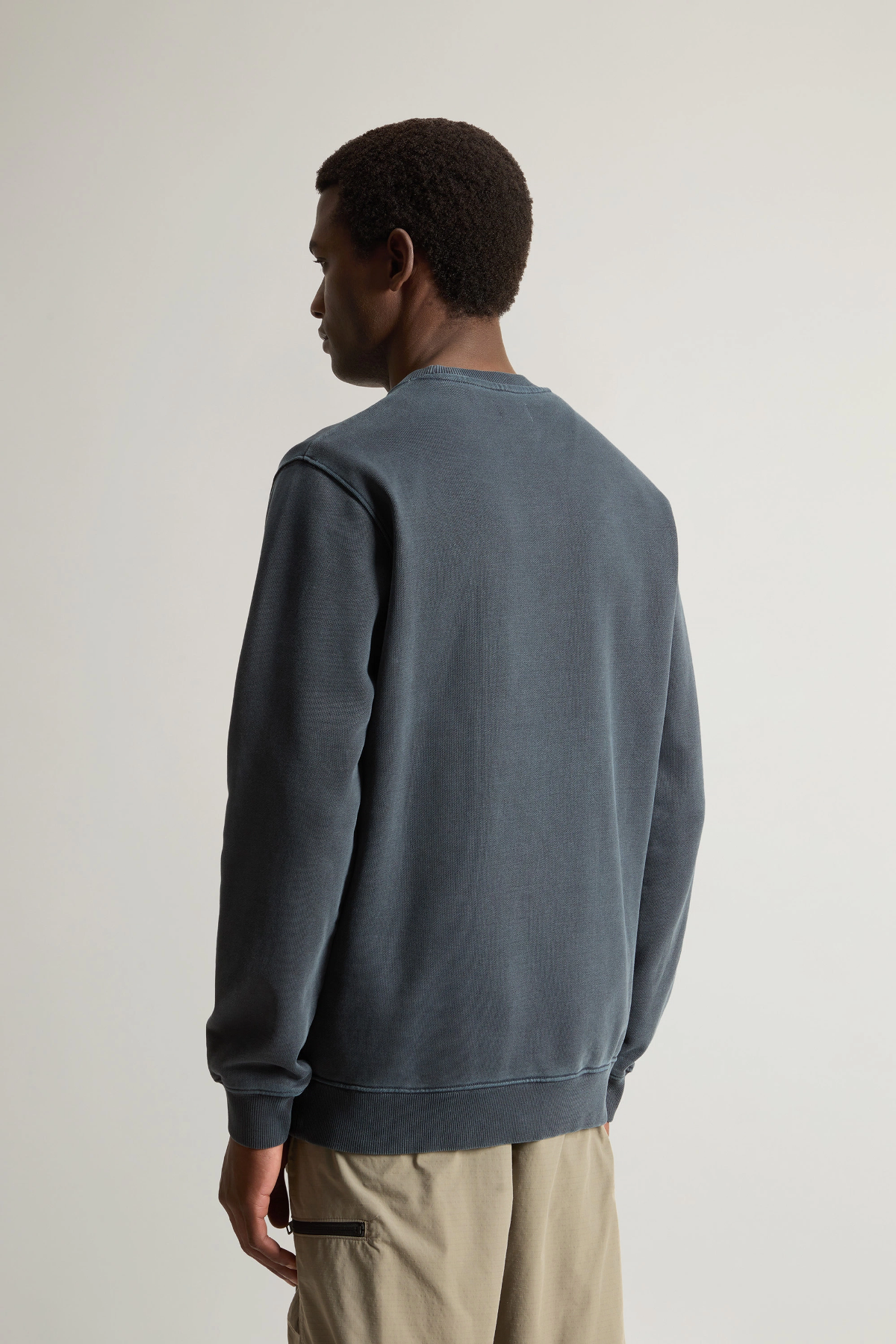 Woolrich Felpa Tinto Capo Uomo Blu