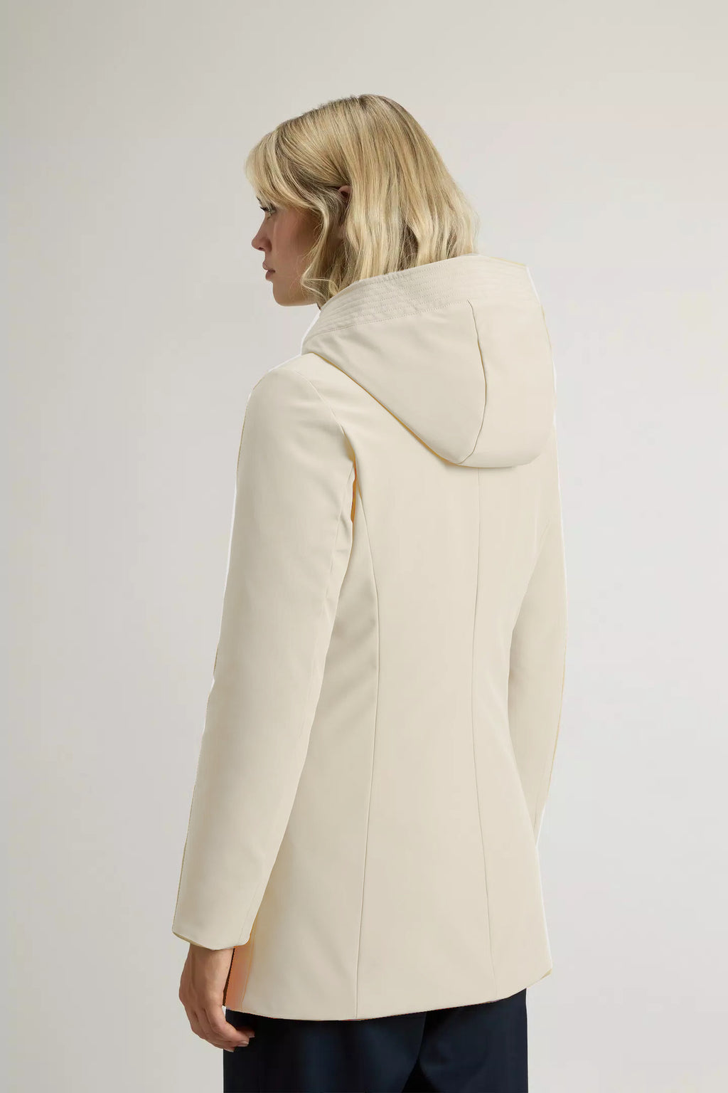 Woolrich Firth Parka Donna Softshell Bianco Opaco