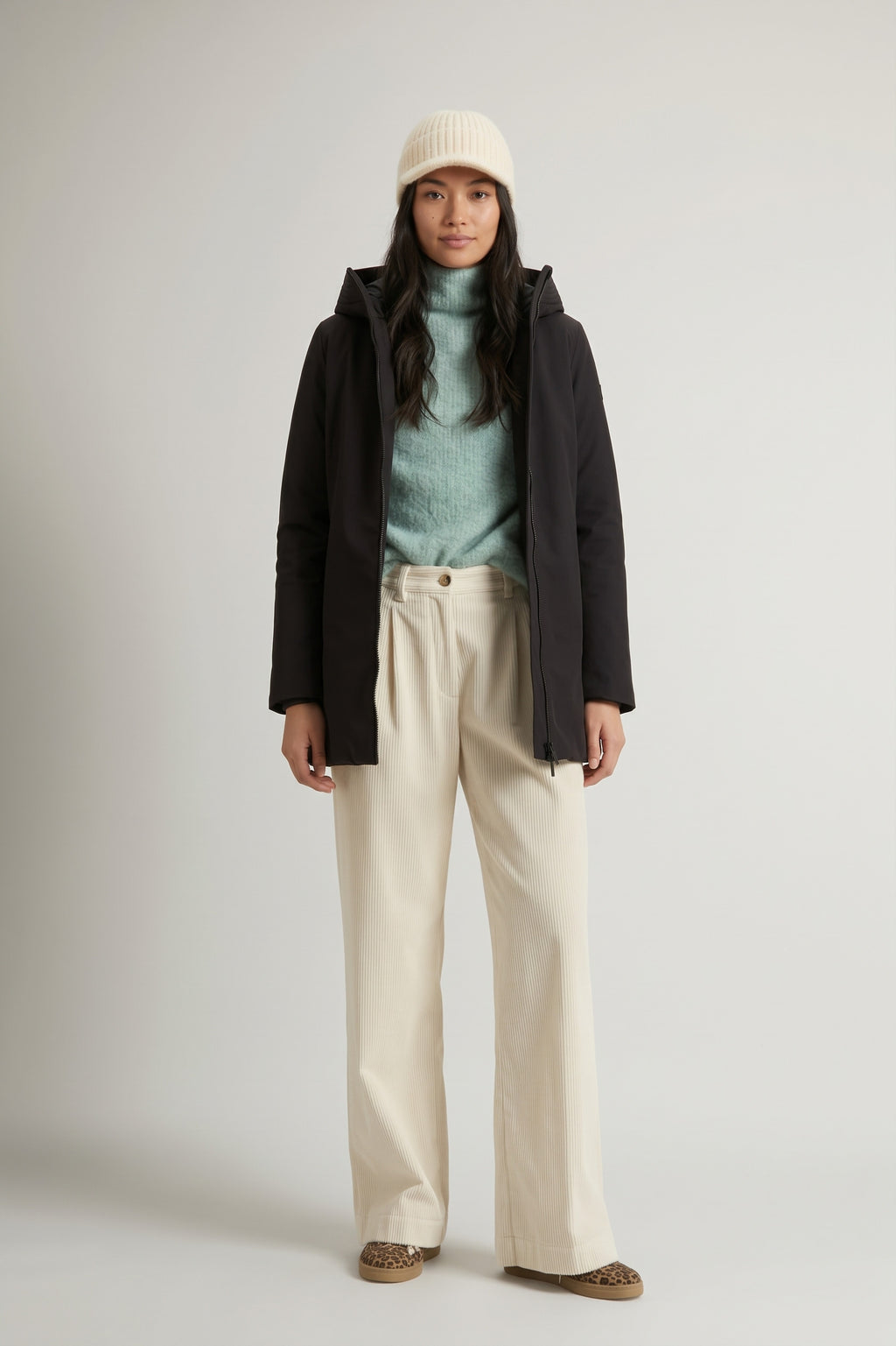 Woolrich Firth Parka Donna Softshell Nero