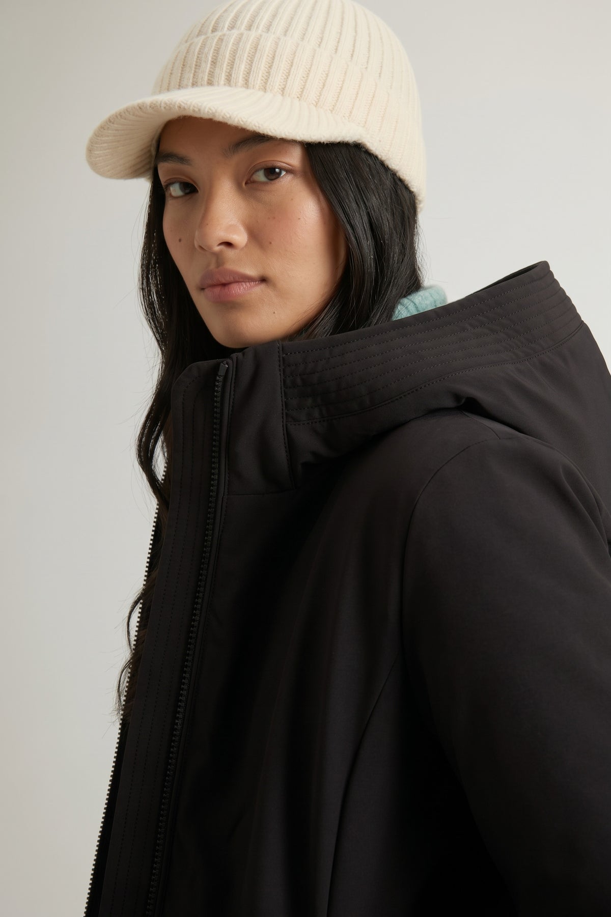 Woolrich Firth Parka Donna Softshell Nero