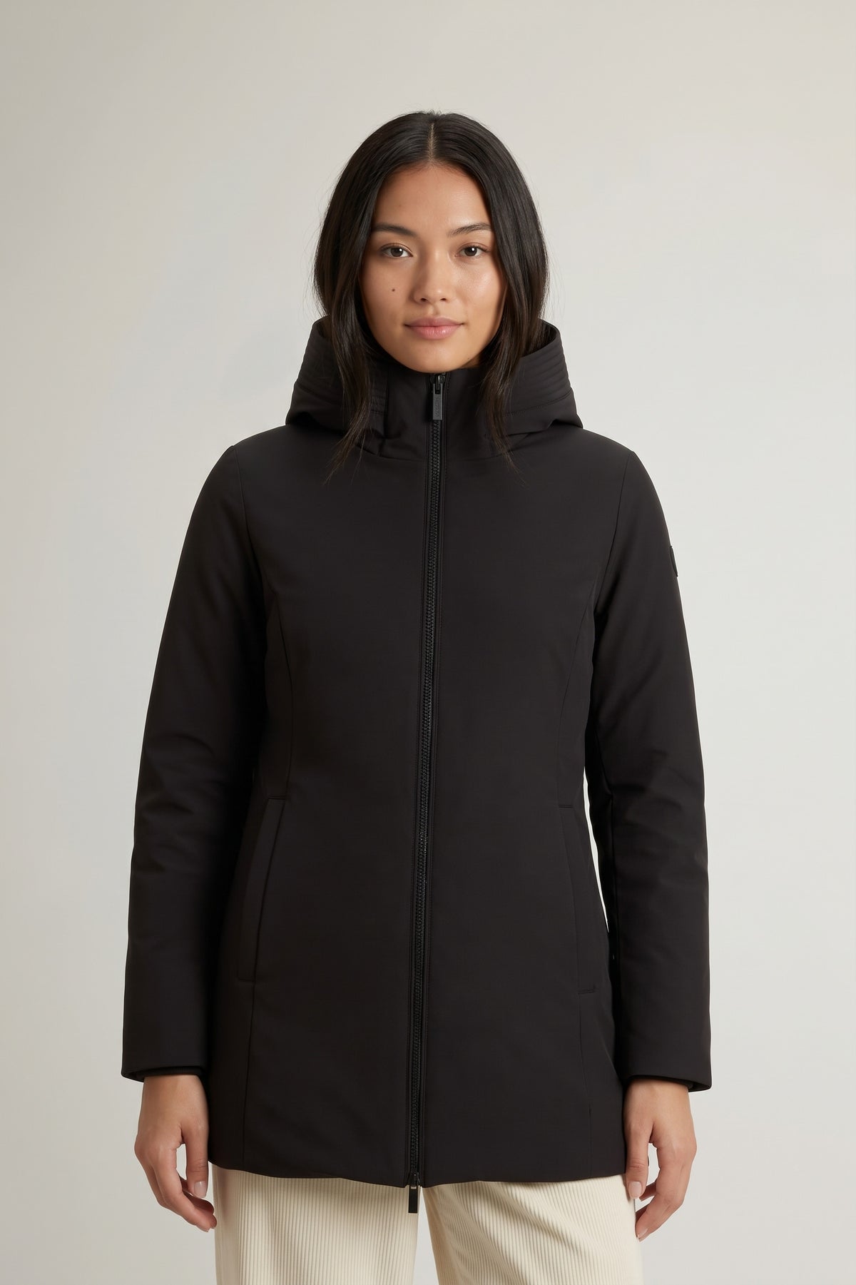 Woolrich Firth Parka Donna Softshell Nero