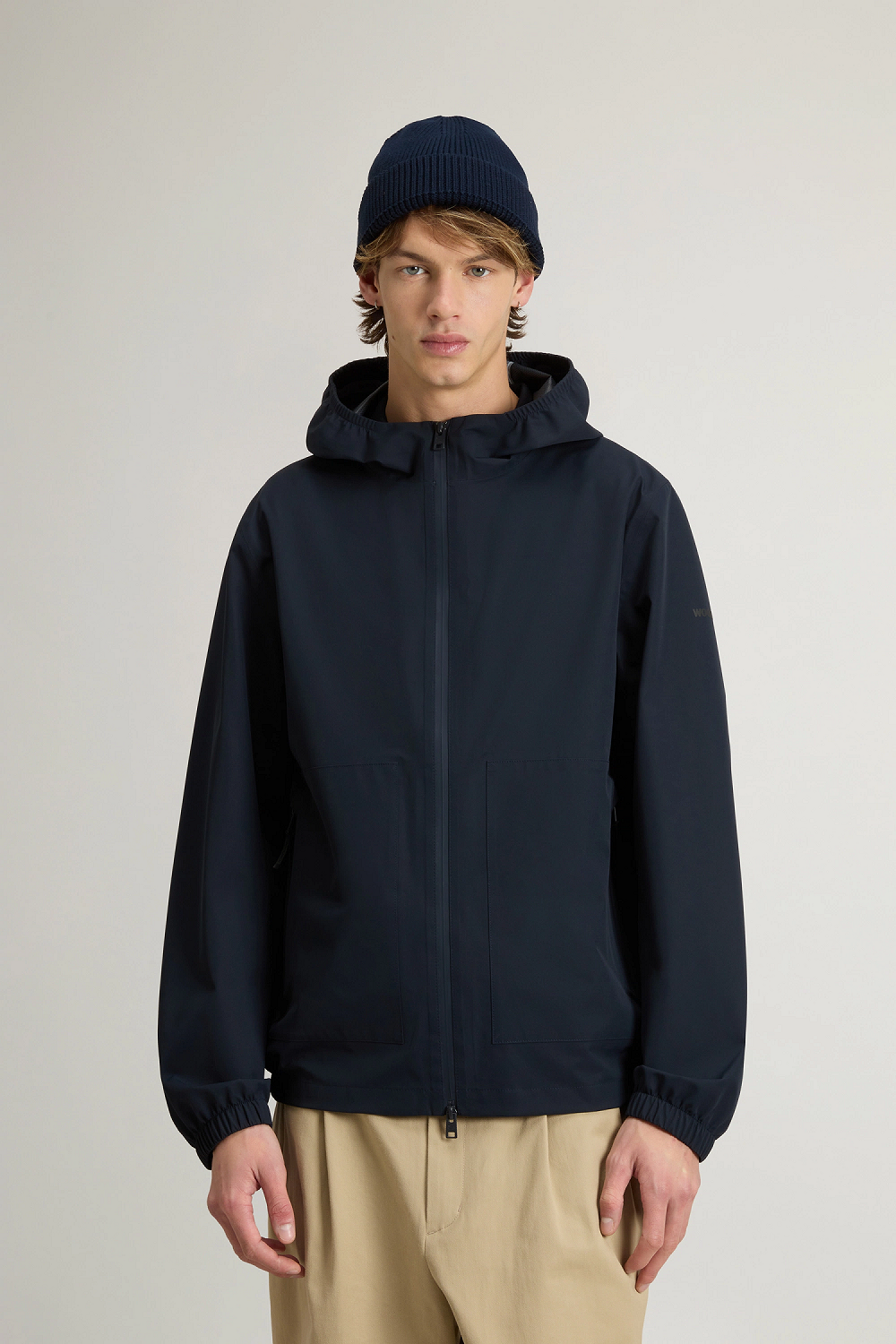 Woolrich Giubbino Uomo Pacific Blu Scuro