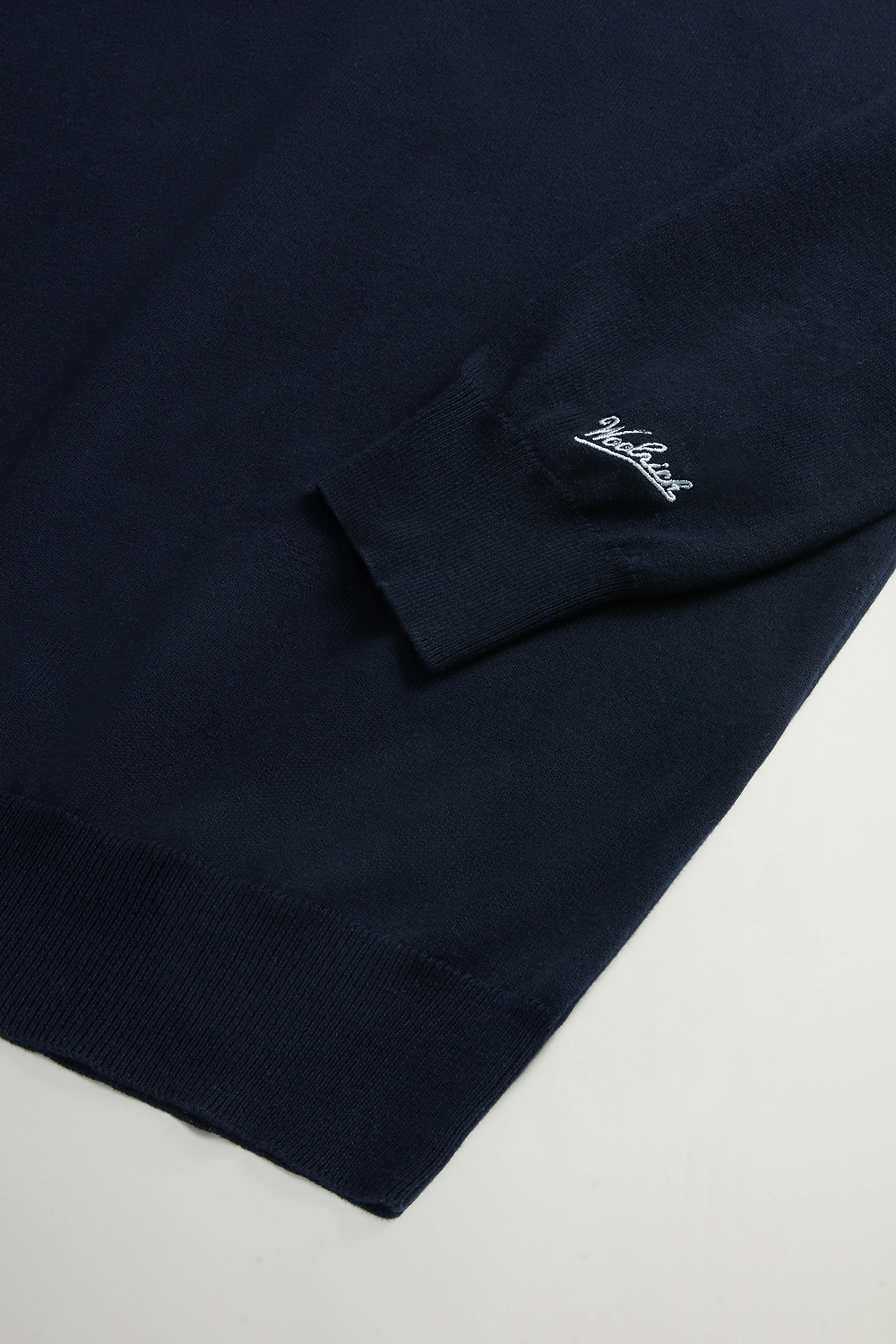 Woolrich Maglia Uomo Cotone Blu Scuro
