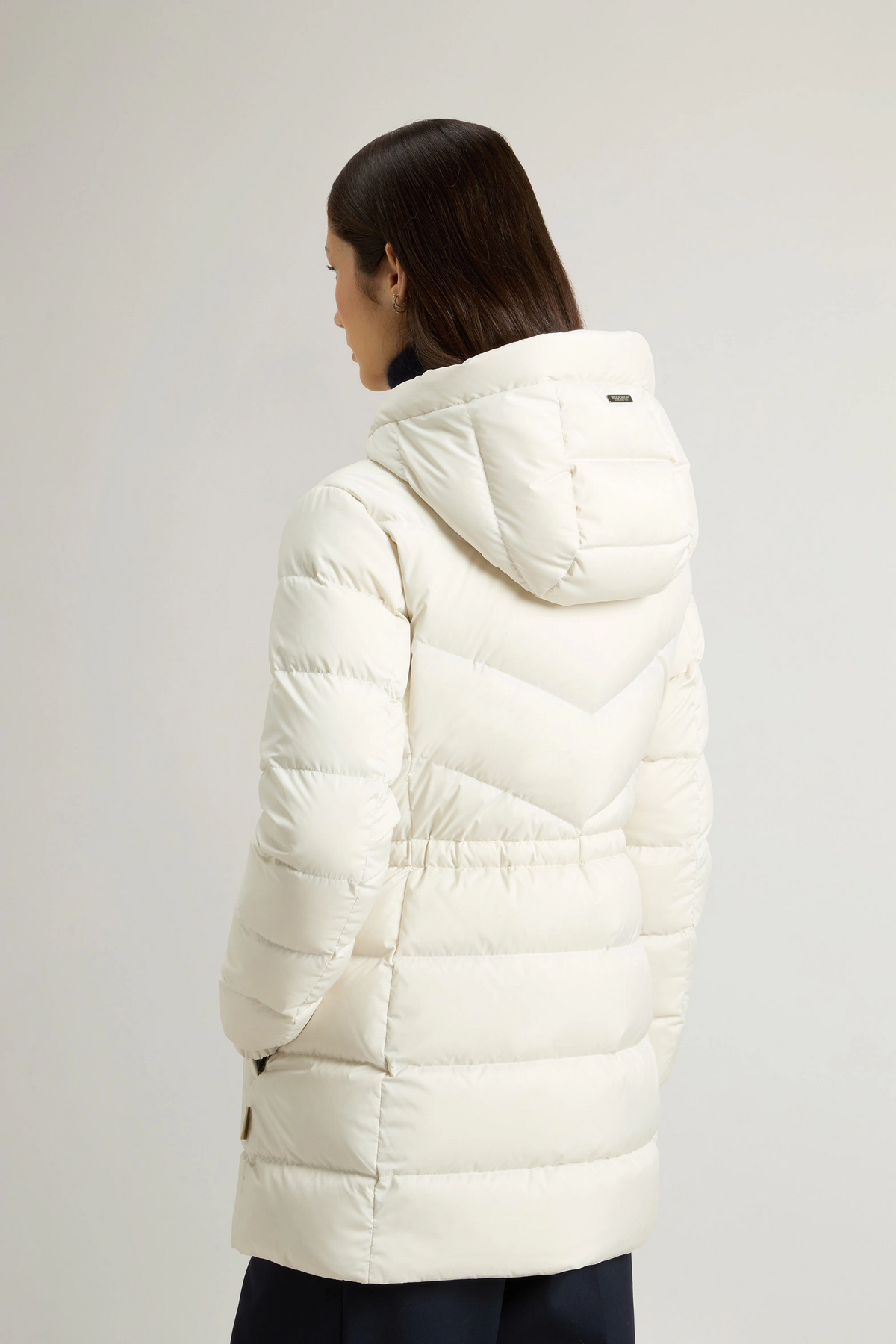 Woolrich Piumino Shirley Donna Microfibra Bianco Opaco