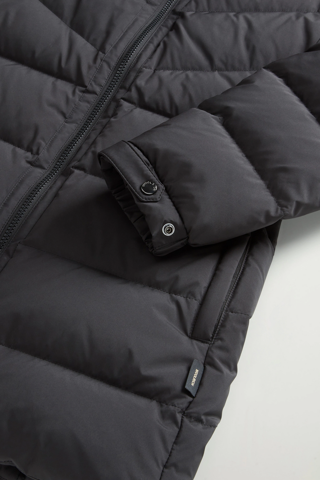 Woolrich Piumino Shirley Donna Microfibra Nero