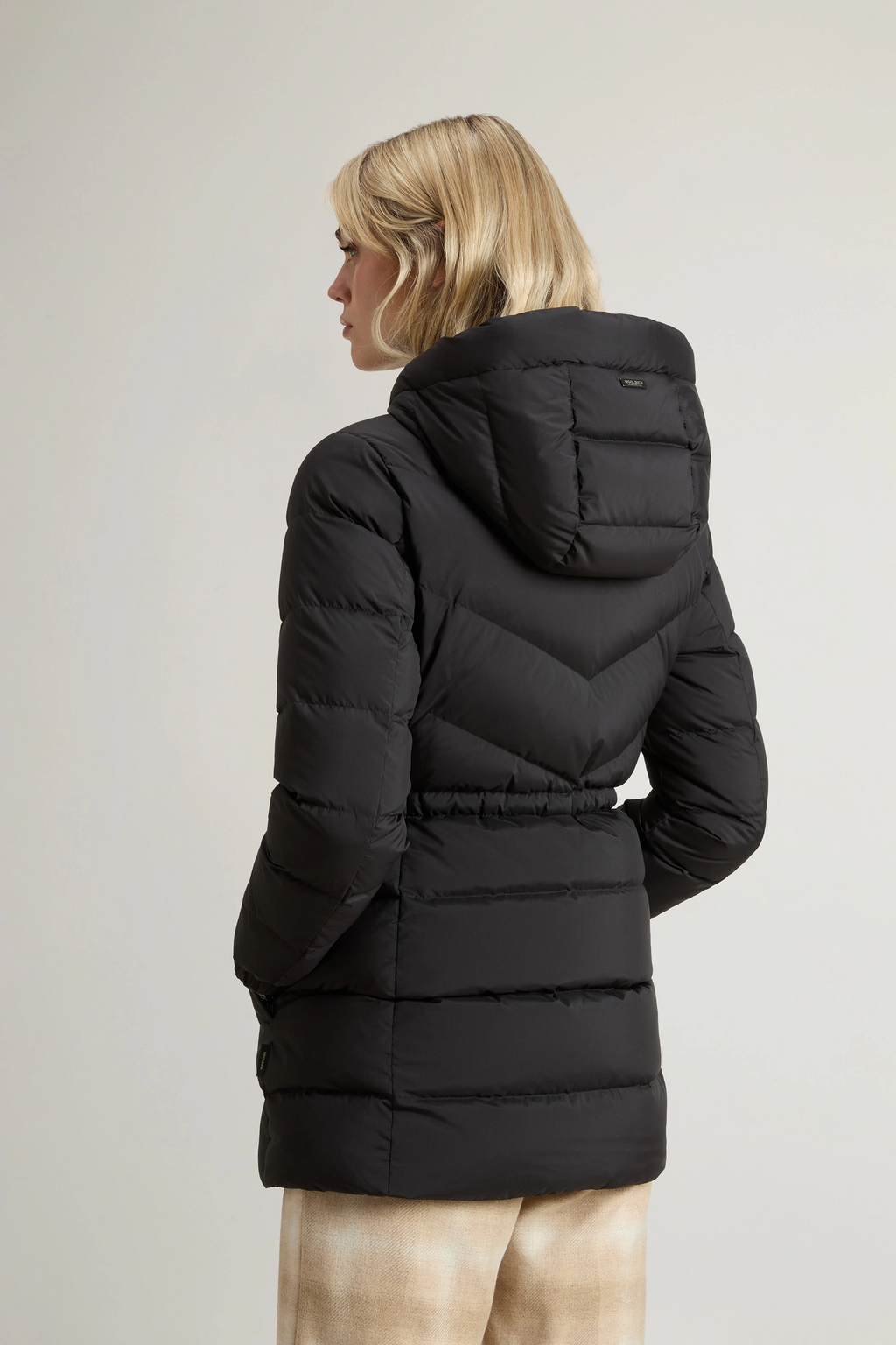 Woolrich Piumino Shirley Donna Microfibra Nero