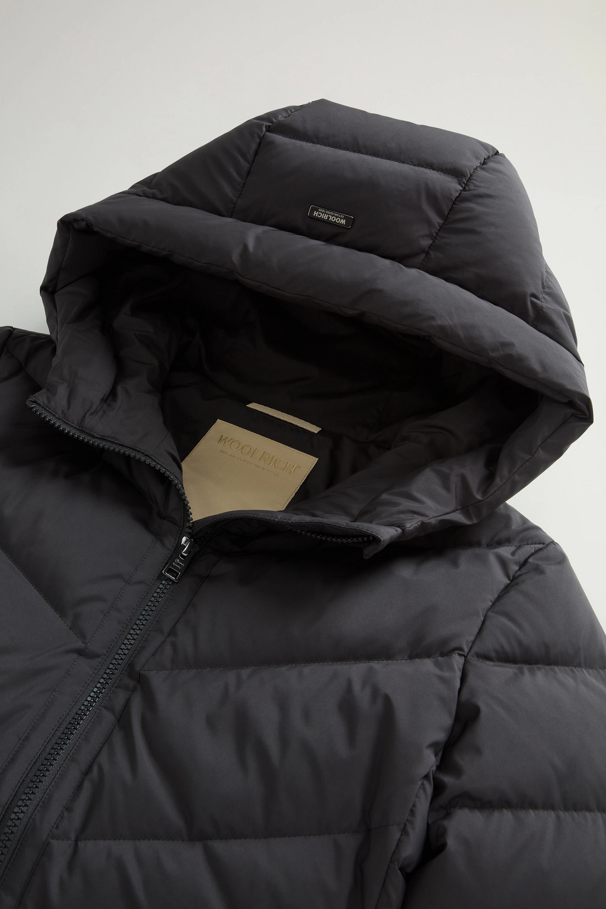 Woolrich Piumino Shirley Donna Microfibra Nero