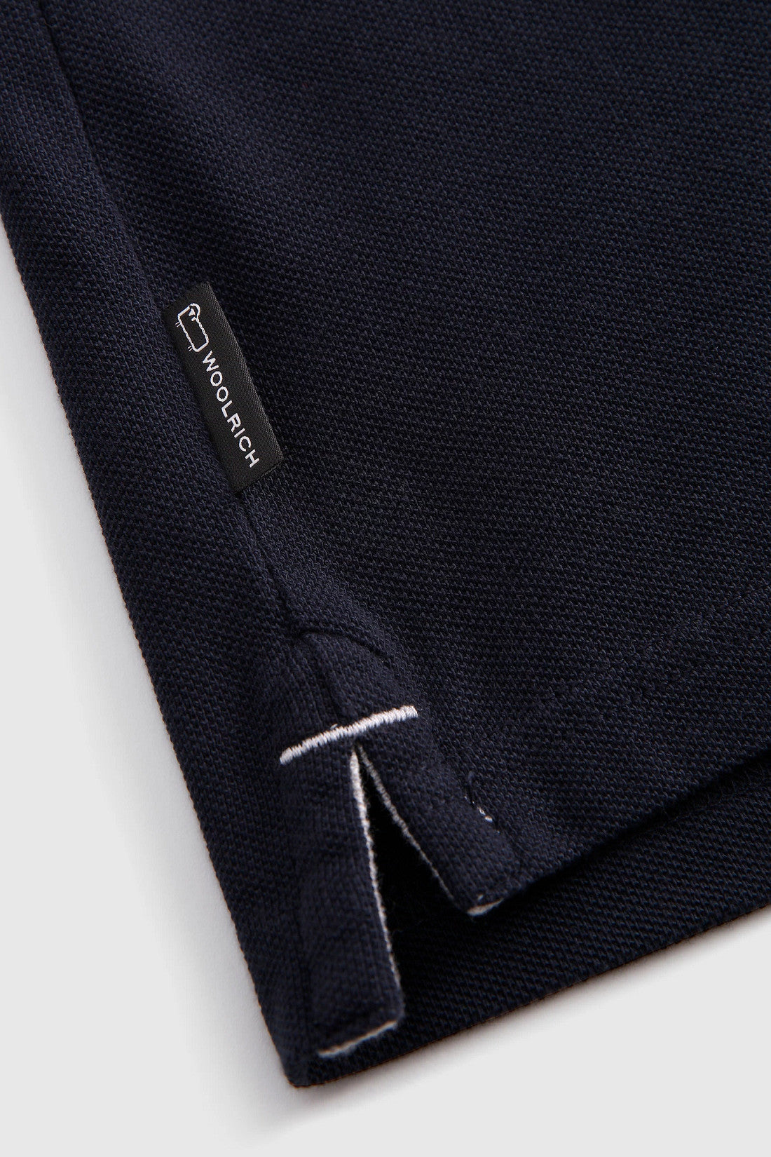 Woolrich Polo Uomo Cotone Blu Scuro