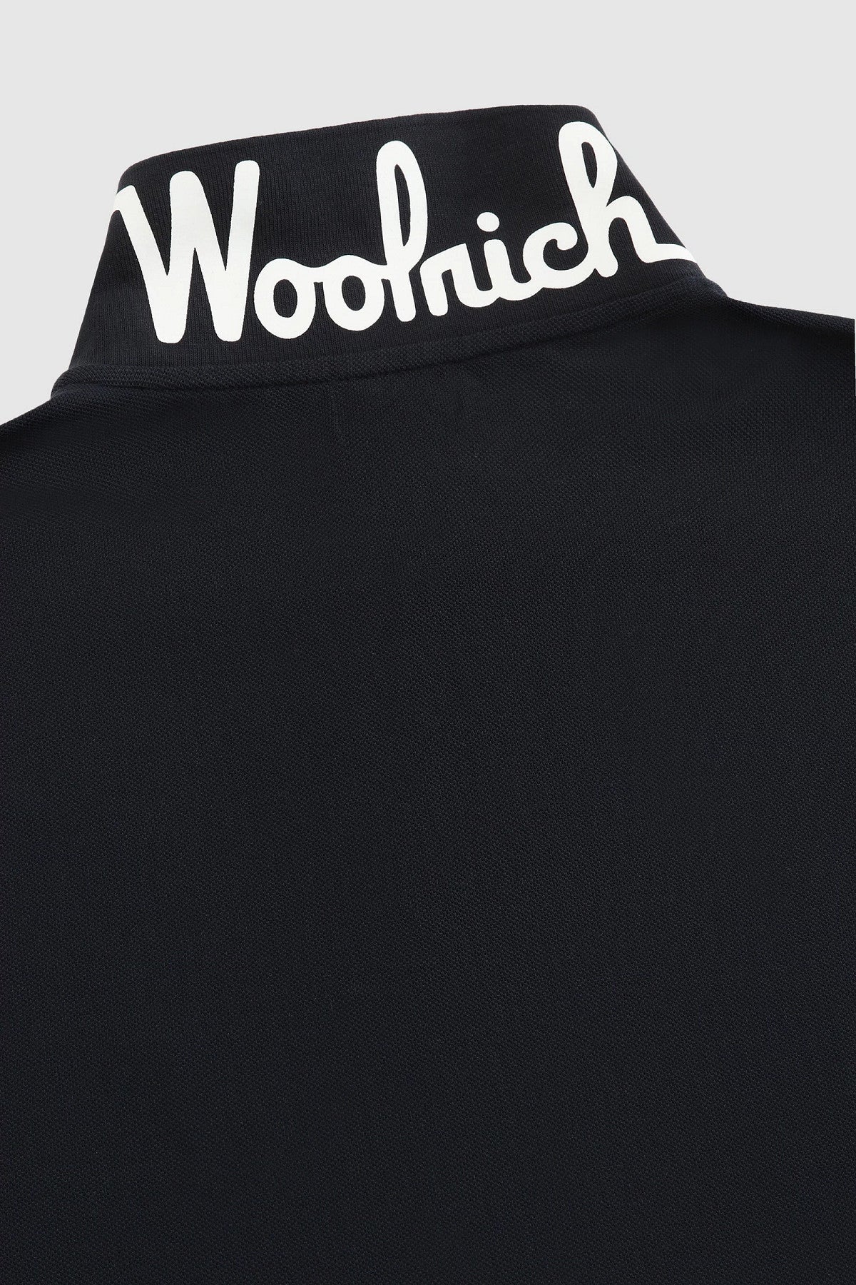 Woolrich Polo Uomo Cotone Blu Scuro