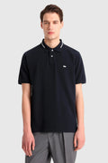 Woolrich Polo Uomo Cotone Blu Scuro