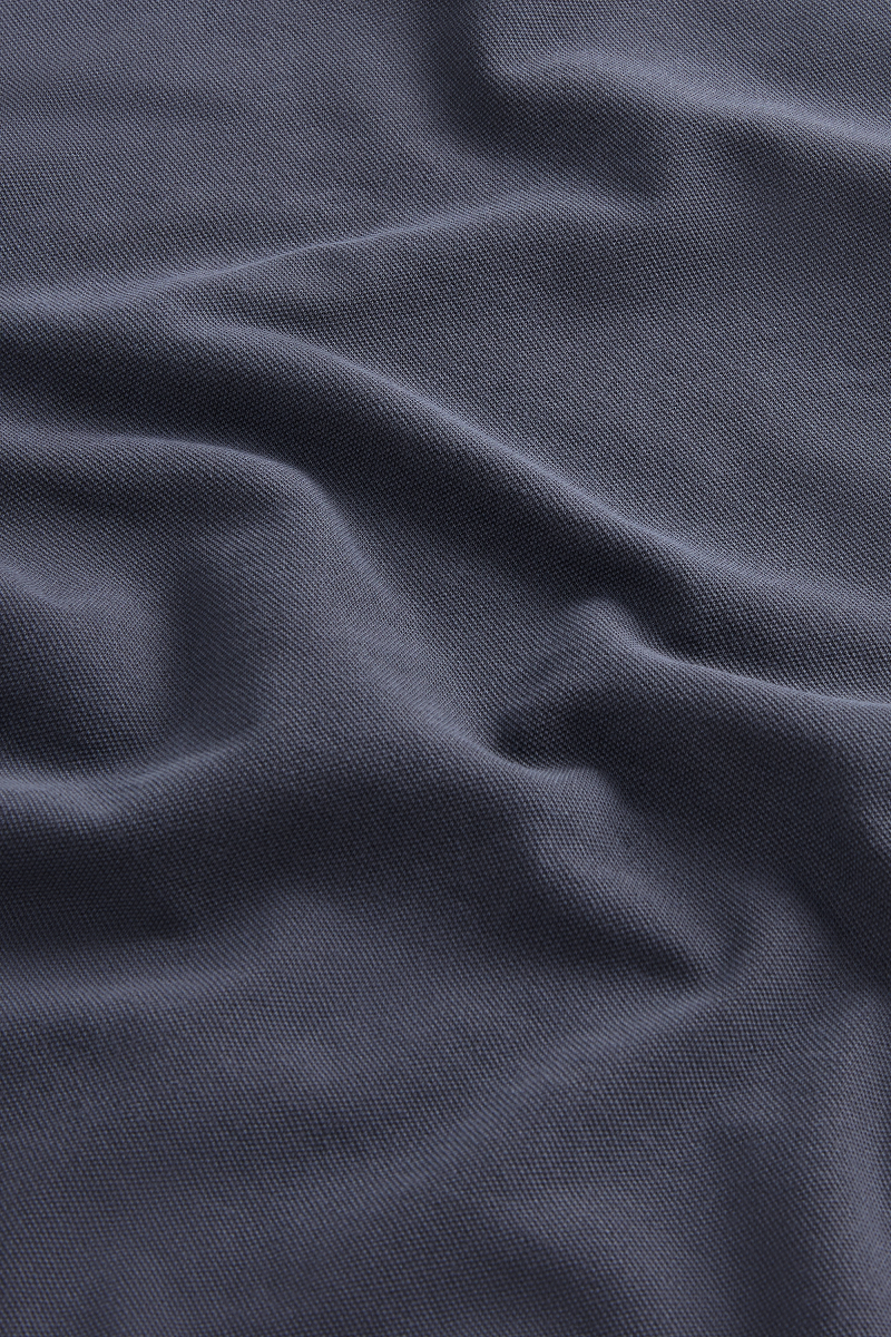 Woolrich Polo Uomo Cotone Stretch Blu Scuro