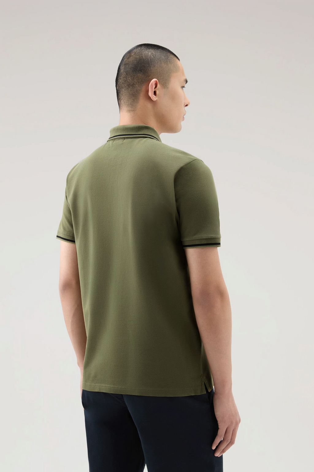 Woolrich Polo Uomo Monterey Cotone Stretch
