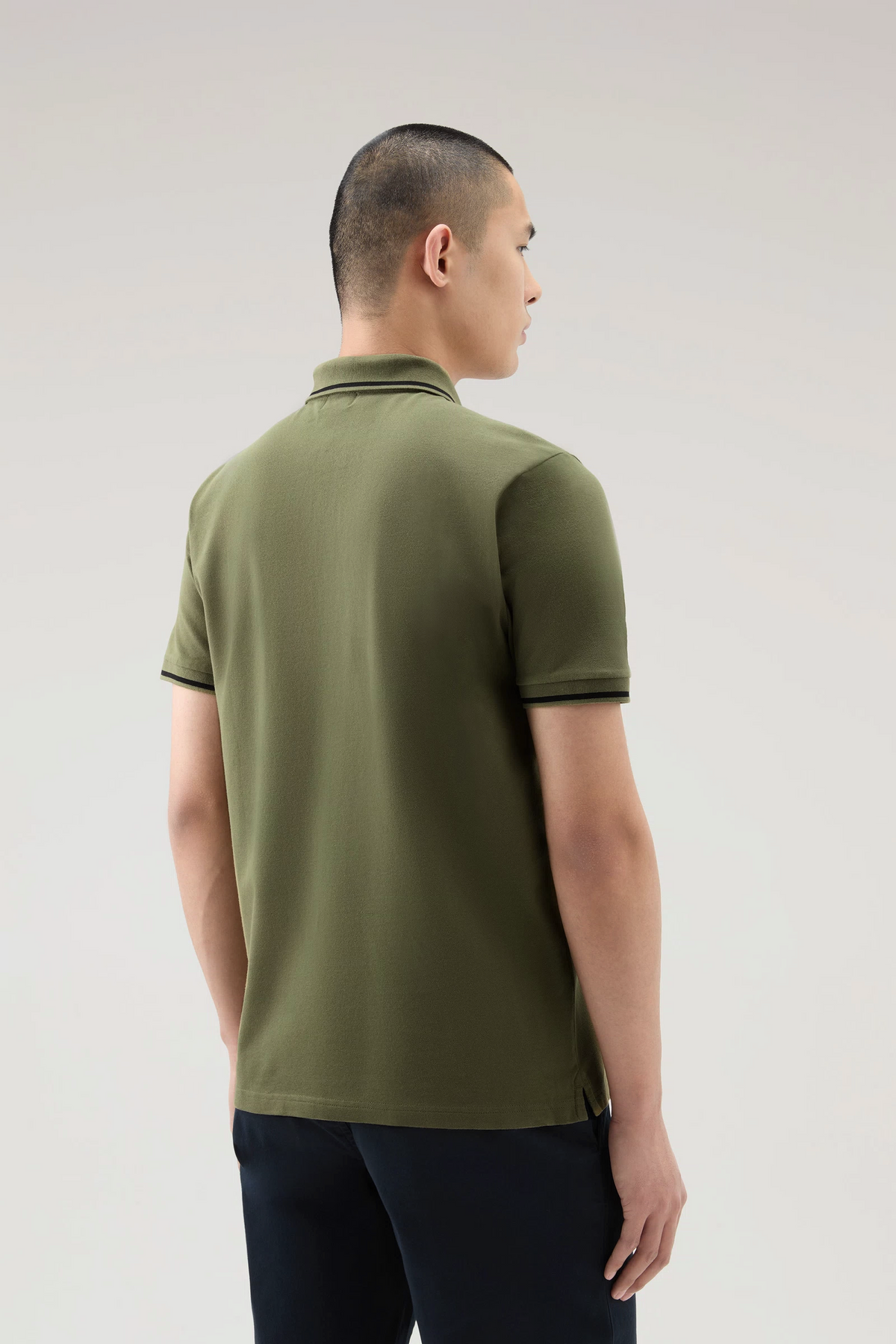 Woolrich Polo Uomo Monterey Cotone Stretch