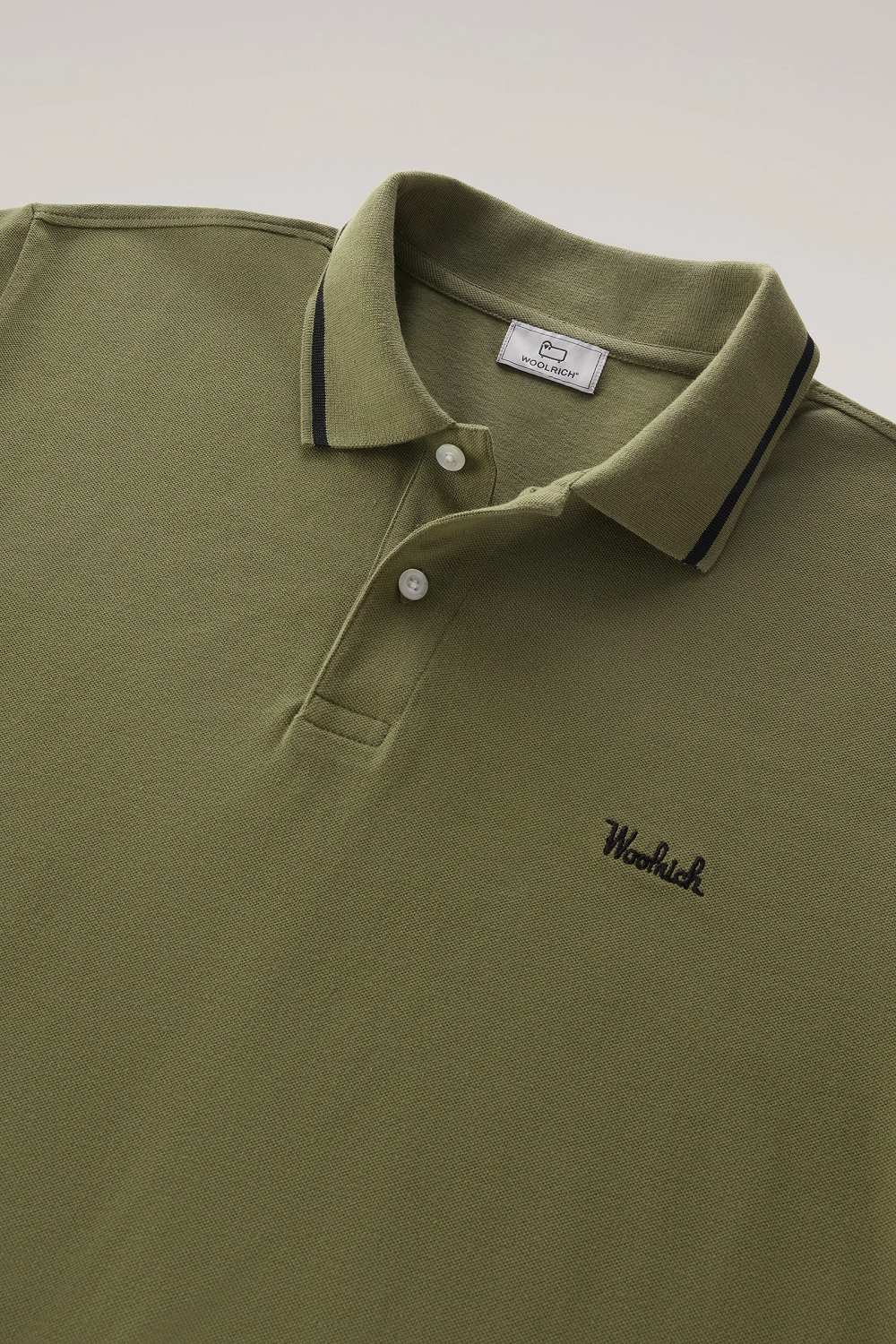 Woolrich Polo Uomo Monterey Cotone Stretch