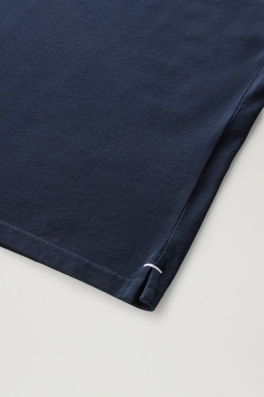 Woolrich Polo Uomo Monterey Cotone Stretch Blu Scuro