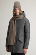 Woolrich Sciarpa Cappello Kit Unisex Misto Lana Talpa