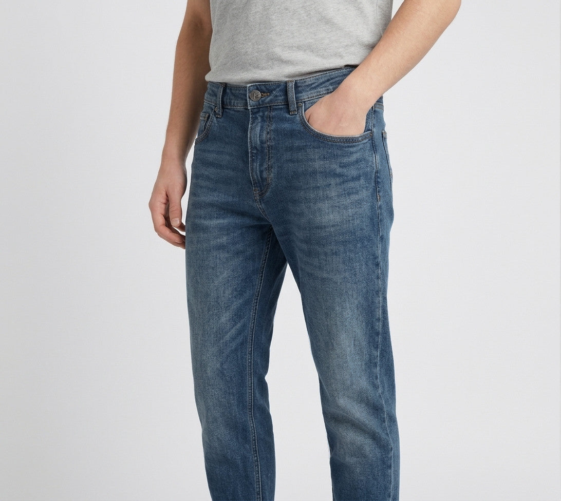 Ytual Jeans Uomo Bob Medio Stretch