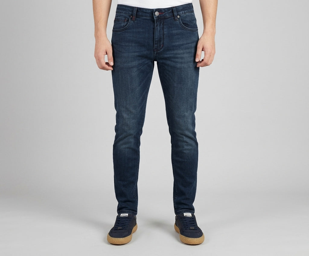 Ytual Jeans Uomo Tommy Dark Stretch